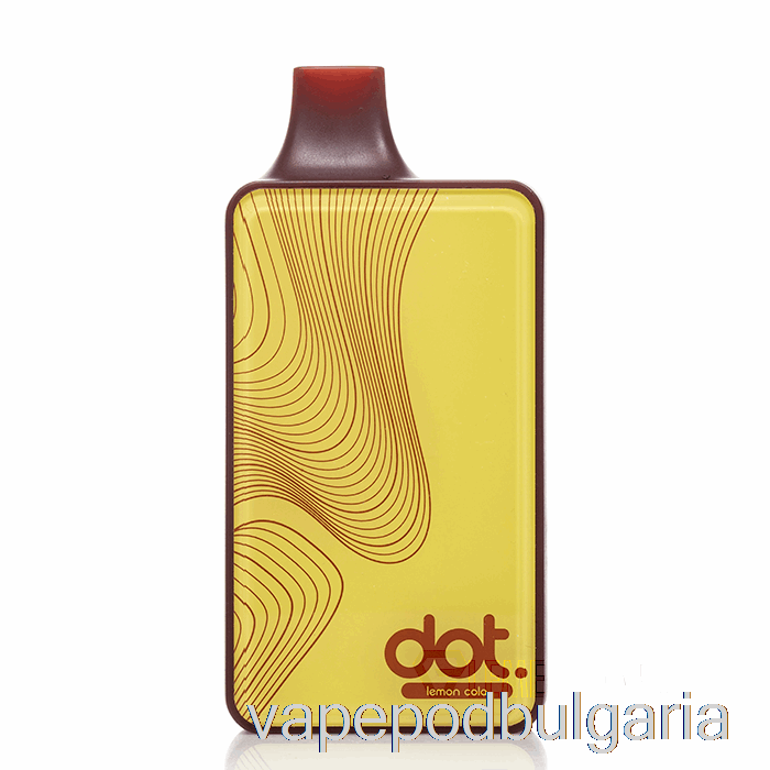 Vape Течности Dotmod Dot V2 10000 еднократна лимон кола